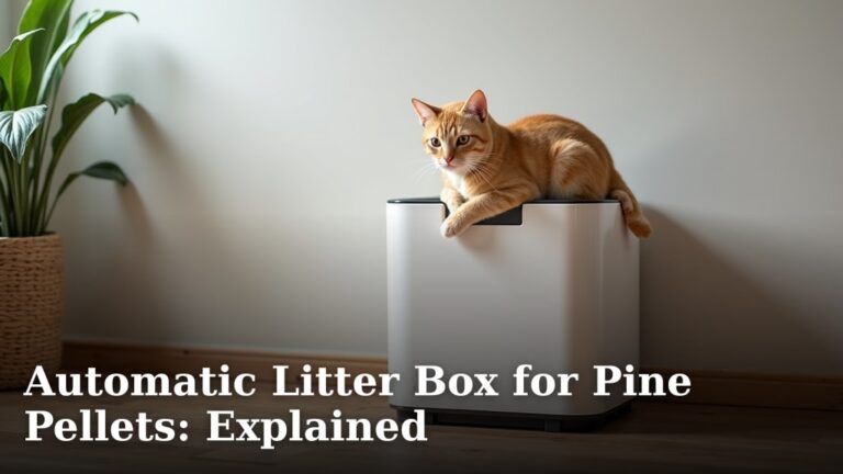 Automatic Litter Box for Pine Pellets: Explained