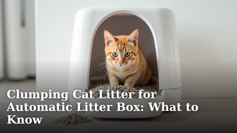 Clumping Cat Litter for Automatic Litter Box: What to Know
