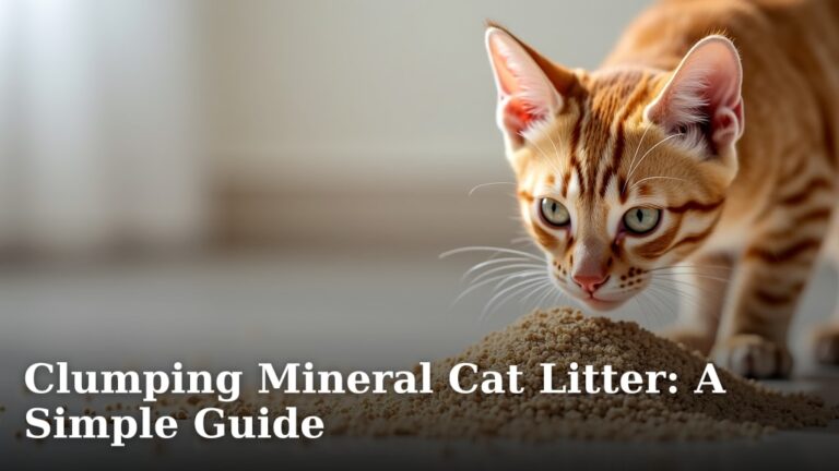 Clumping Mineral Cat Litter: A Simple Guide