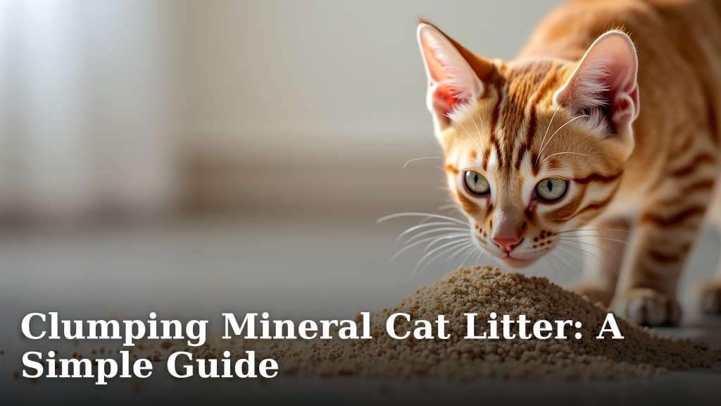 Clumping Mineral Cat Litter: A Simple Guide
