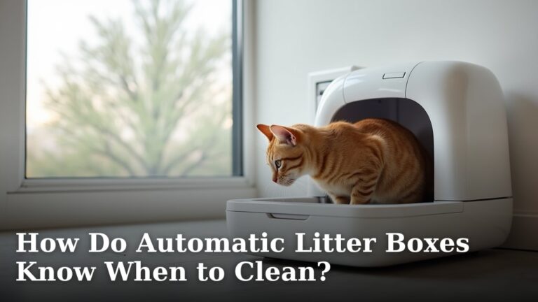 How Do Automatic Litter Boxes Know When to Clean?