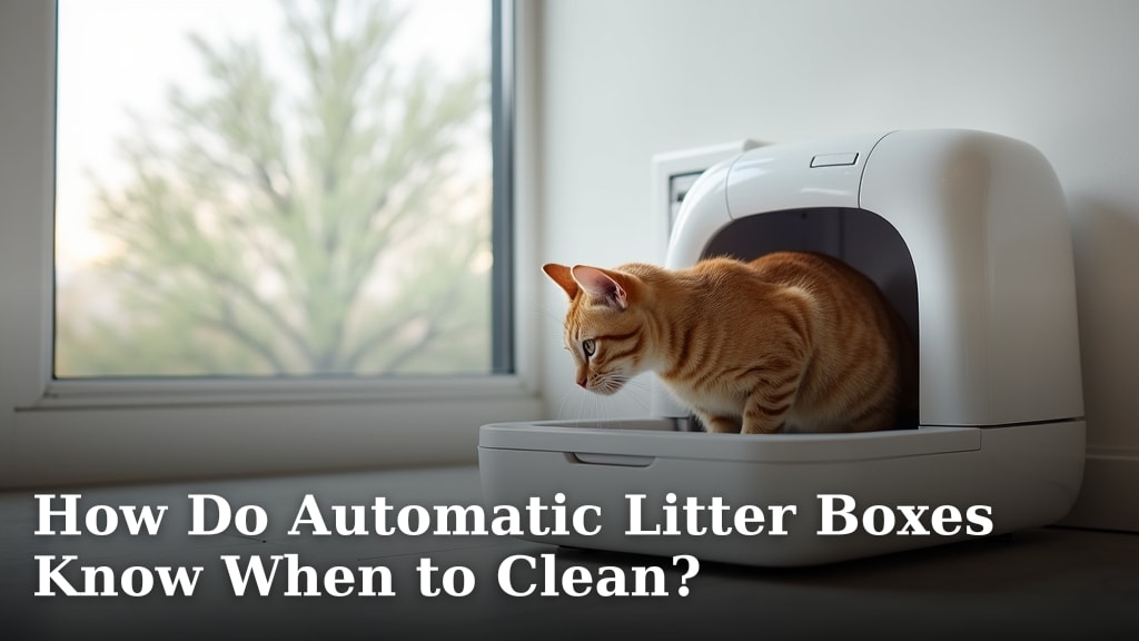How Do Automatic Litter Boxes Know When to Clean?