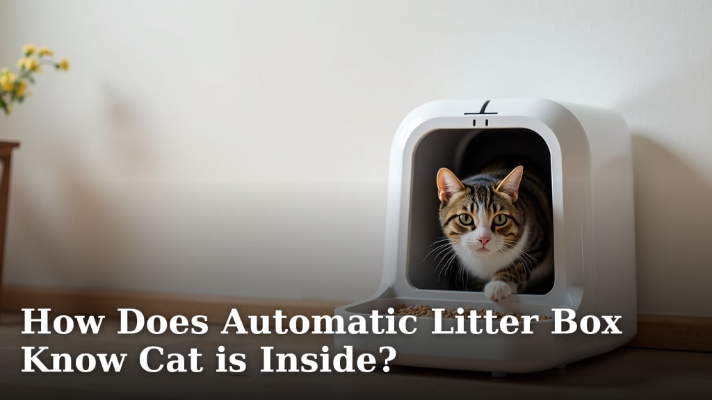 How Does Automatic Litter Box Know Cat is Inside?