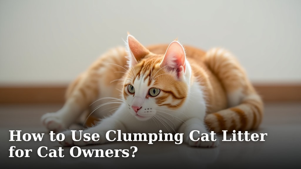 How to Use Clumping Cat Litter for Cat Owners?