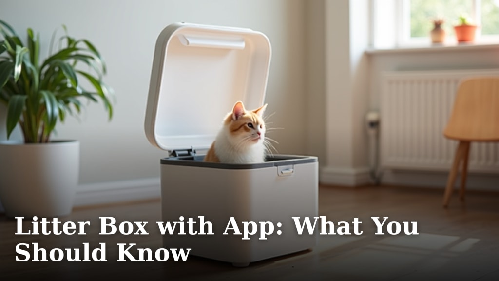 Litter Box with App: What You Should Know