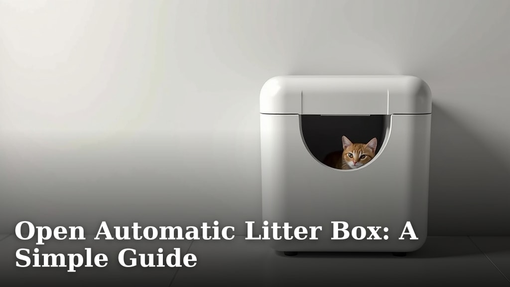 Open Automatic Litter Box: A Simple Guide