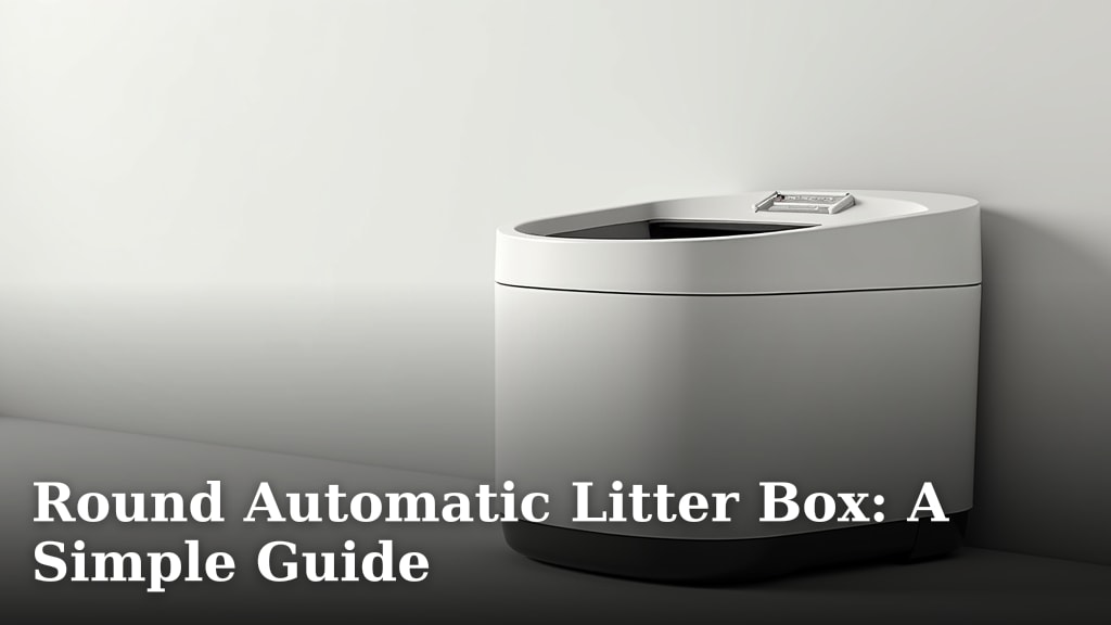 Round Automatic Litter Box: A Simple Guide