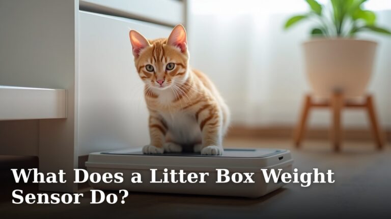 What Does a Litter Box Weight Sensor Do?