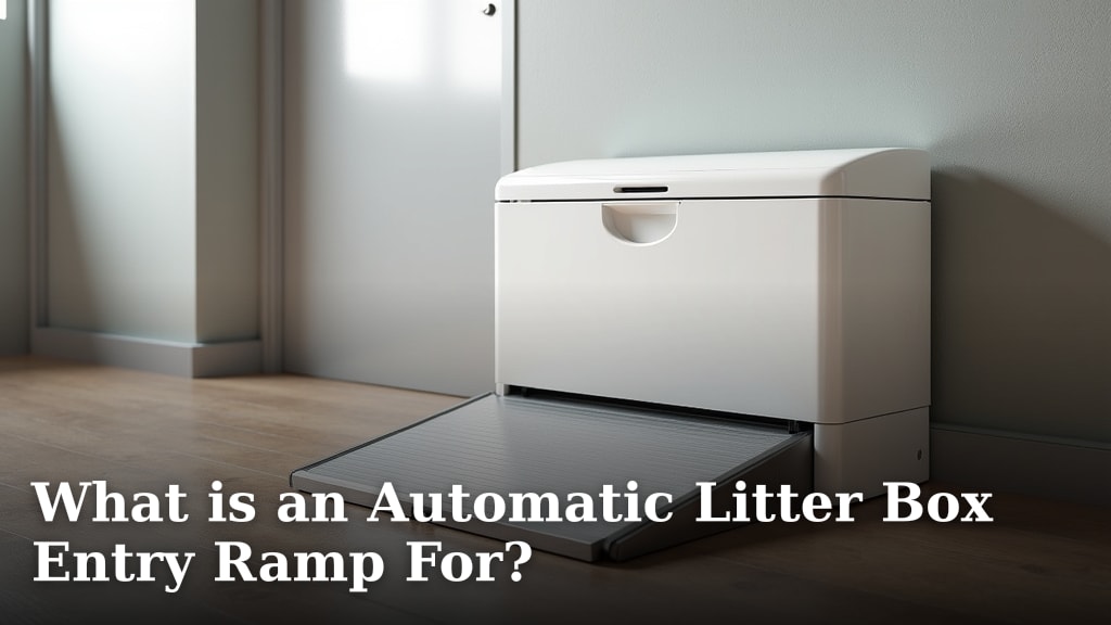 What is an Automatic Litter Box Entry Ramp For?