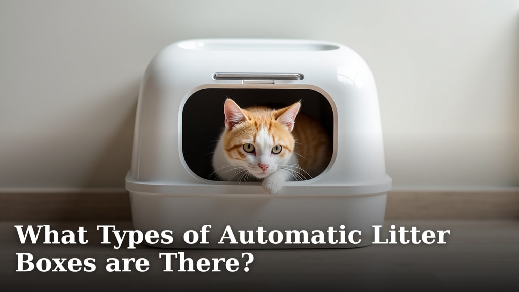 What Types of Automatic Litter Boxes are There?